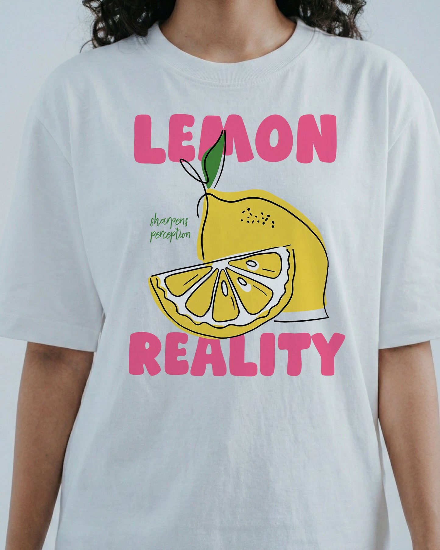 Lemon Reality Oversized T-Shirt