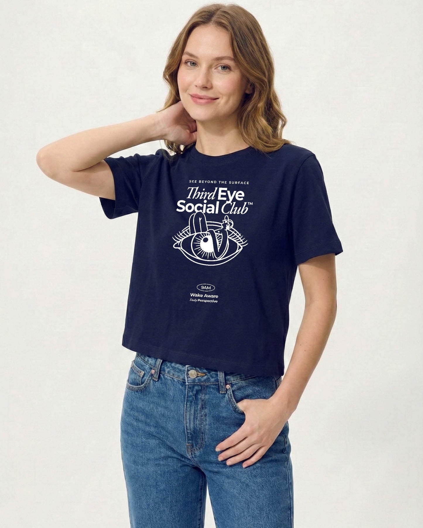 Third Eye Social Club™ Cropped Tee