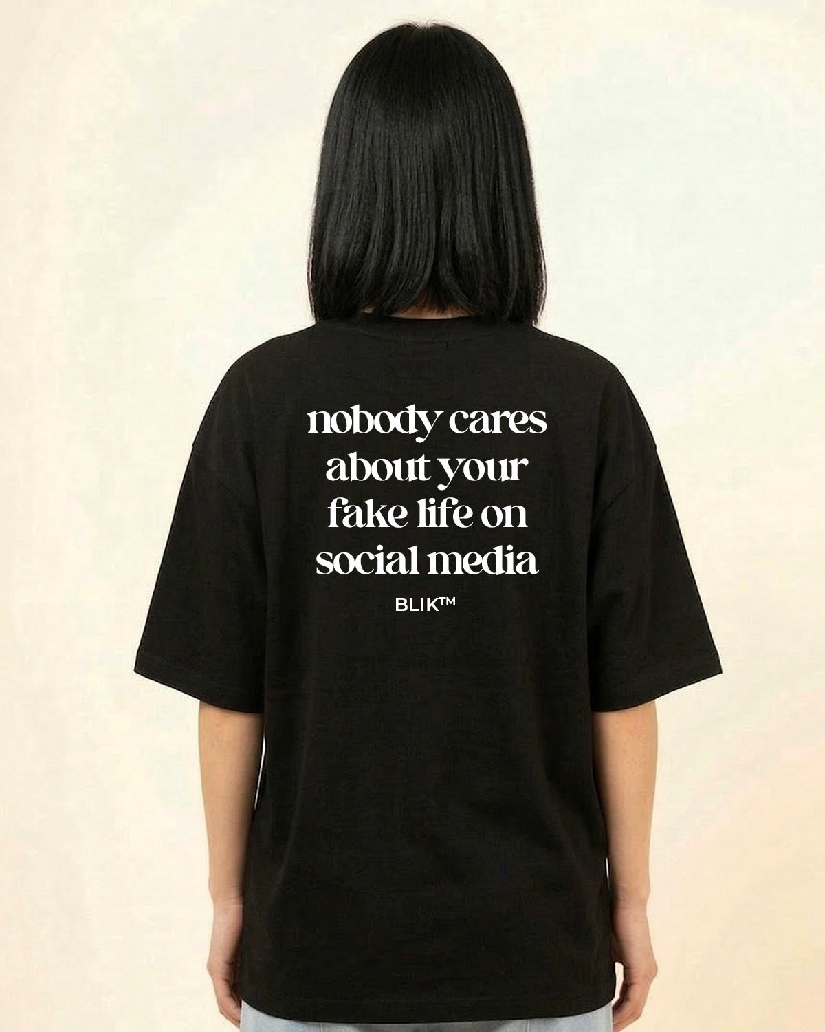Nobody Cares – Relaxed fit Streetwear Tee