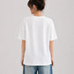 Blik “Happy Mess”  Relaxed Fit T-Shirt – White