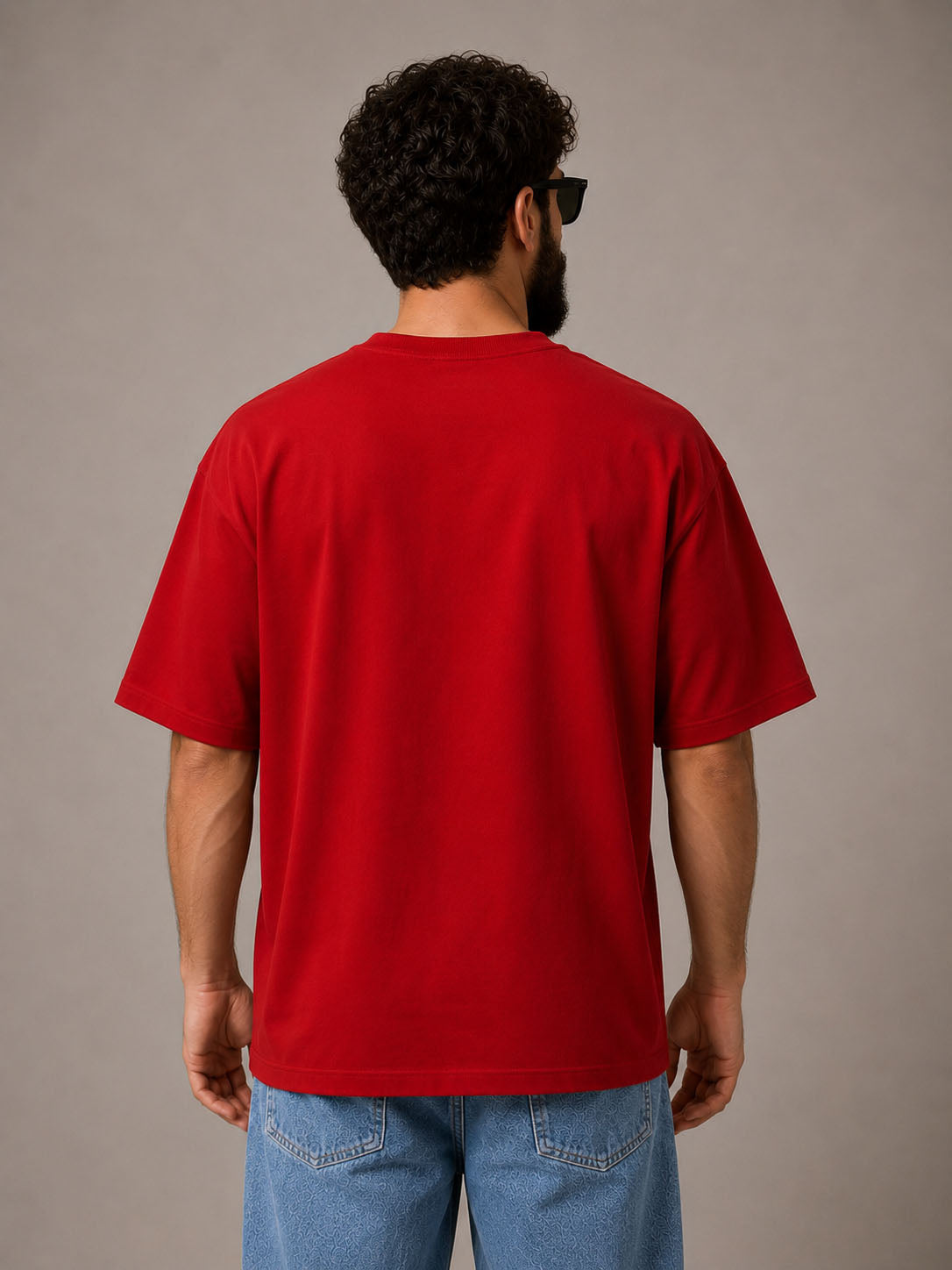 Zero Rules Oversized Heavyweight T-Shirt – 240 GSM Premium Cotton Tee for Men