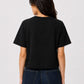 BLIK Essential Cropped Tee – Black