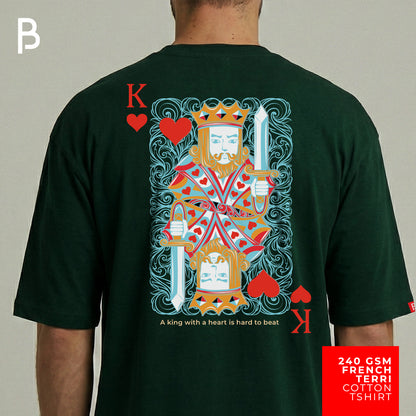 King of Hearts - Oversized T-Shirt