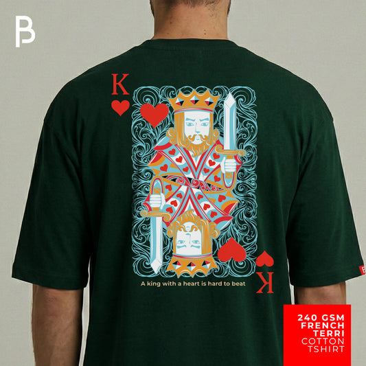 King of Hearts - Oversized T-Shirt