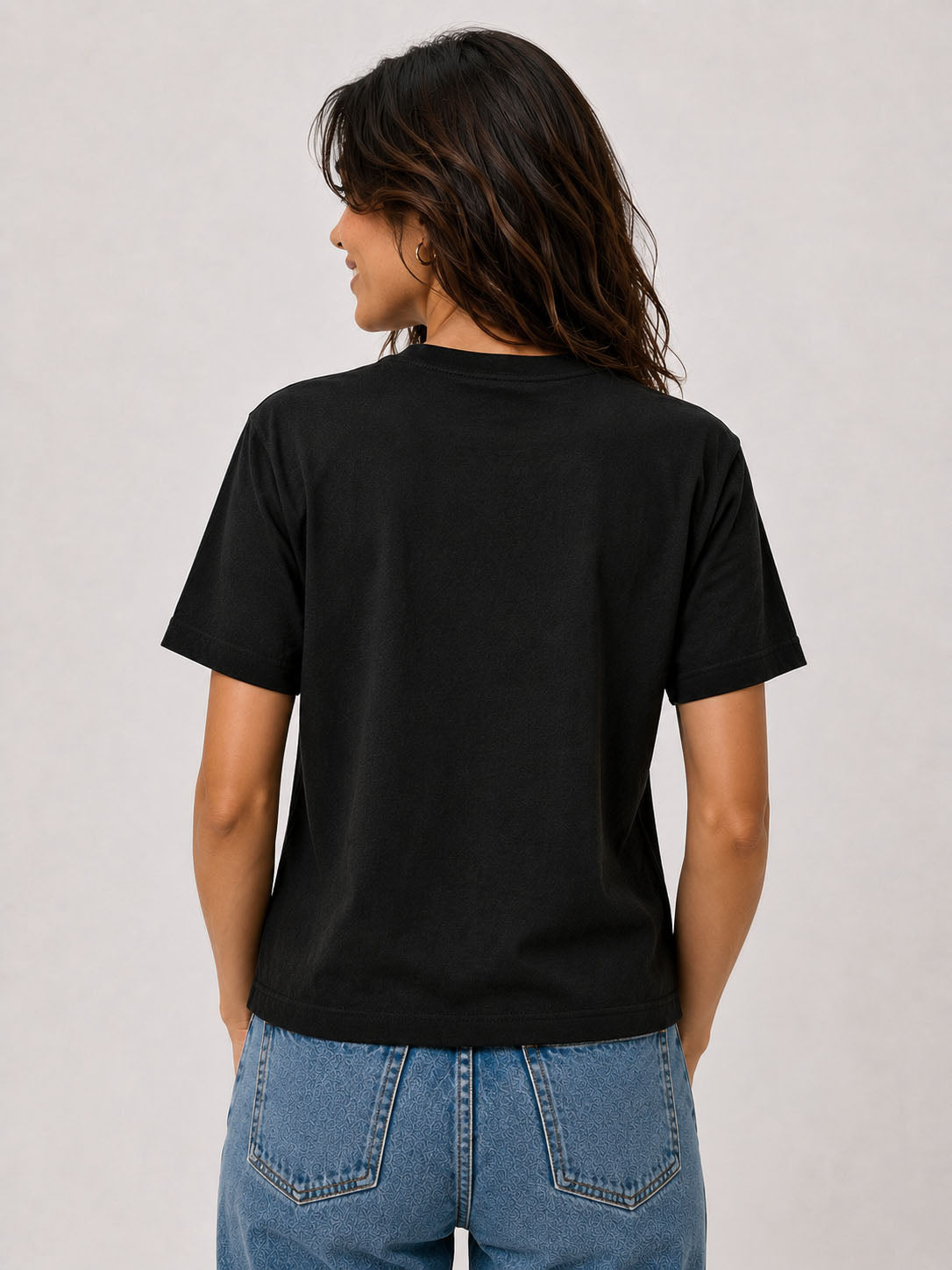 Caffeinated Moms Club 240 GSM Premium Cotton Boxy Fit T-Shirt for Women