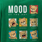 Mood of the Day Relaxed Fit T-Shirt – Green
