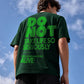 Nothing Permanent – Forest Green Relaxed Fit T-Shirt