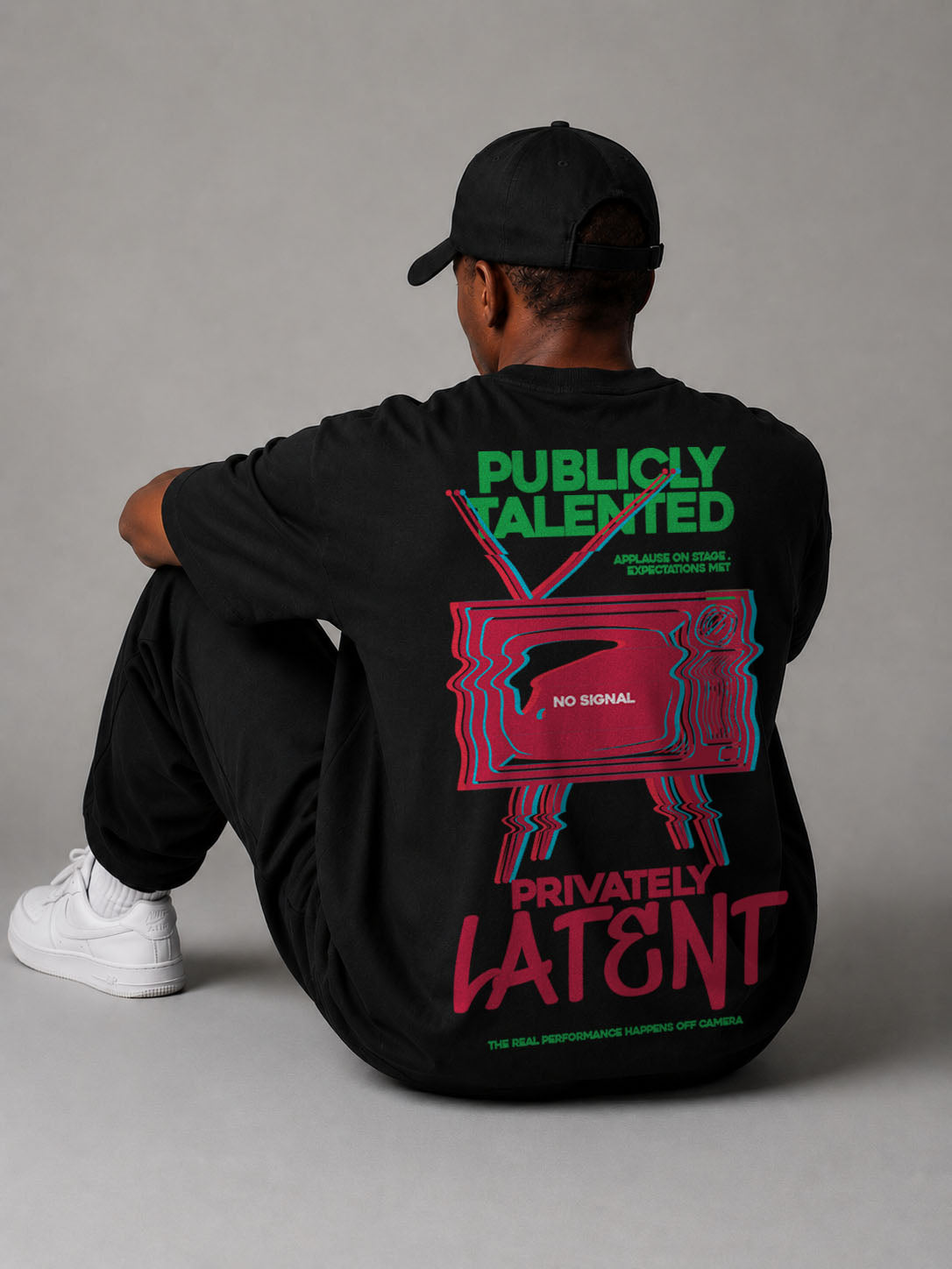 Latent Relaxed Fit T-Shirt – 240 GSM Oversized Tee