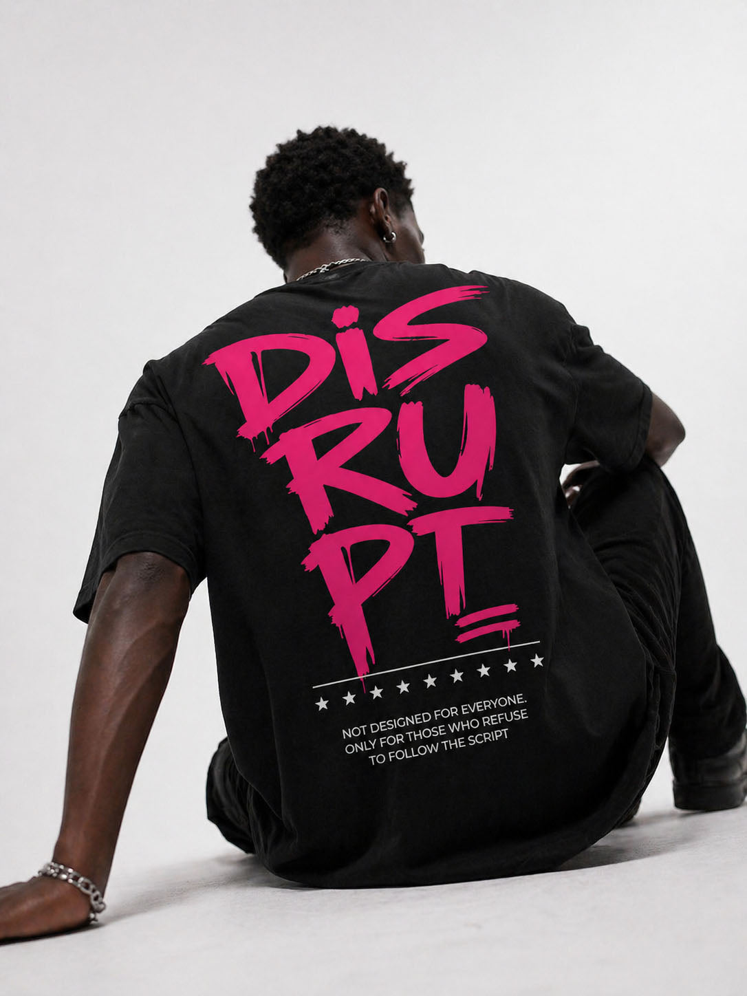DISRUPT Relaxed Fit T-Shirt – 240 GSM Premium Cotton
