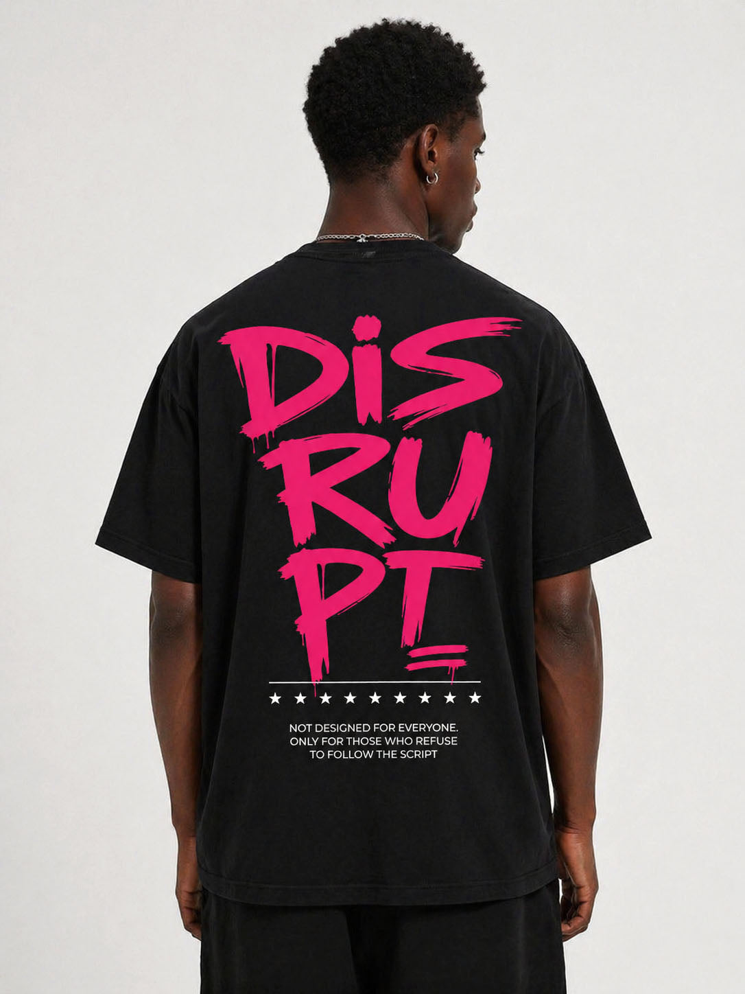 DISRUPT Relaxed Fit T-Shirt – 240 GSM Premium Cotton