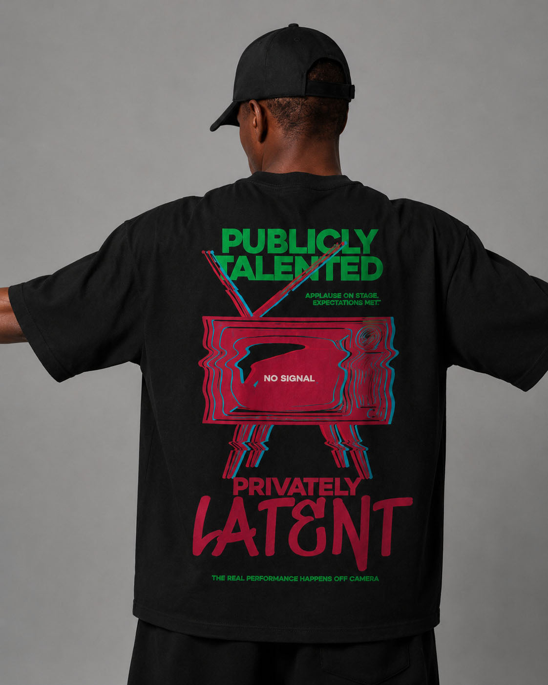 Latent Relaxed Fit T-Shirt – 240 GSM Oversized Tee