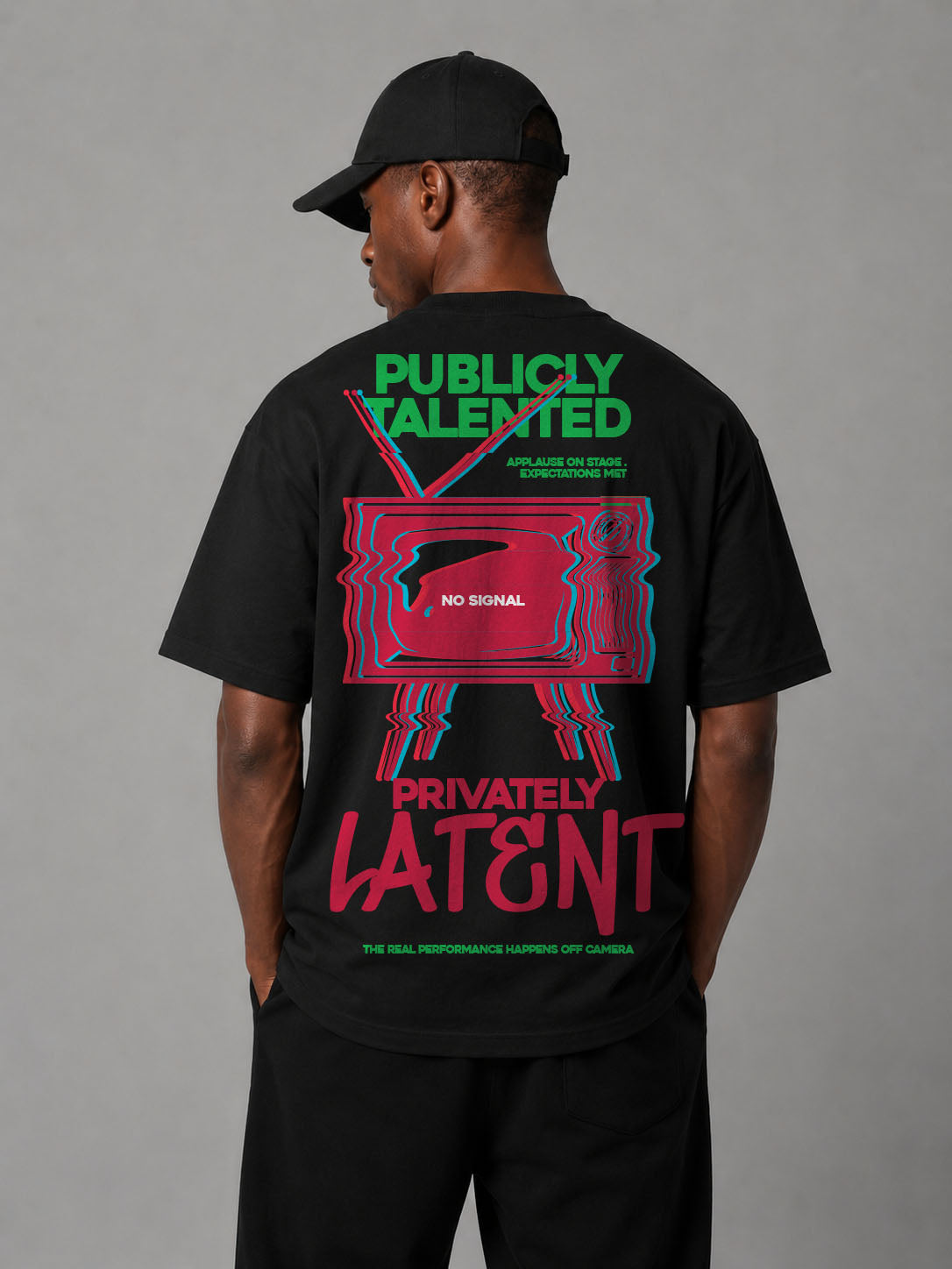 Latent Relaxed Fit T-Shirt – 240 GSM Oversized Tee