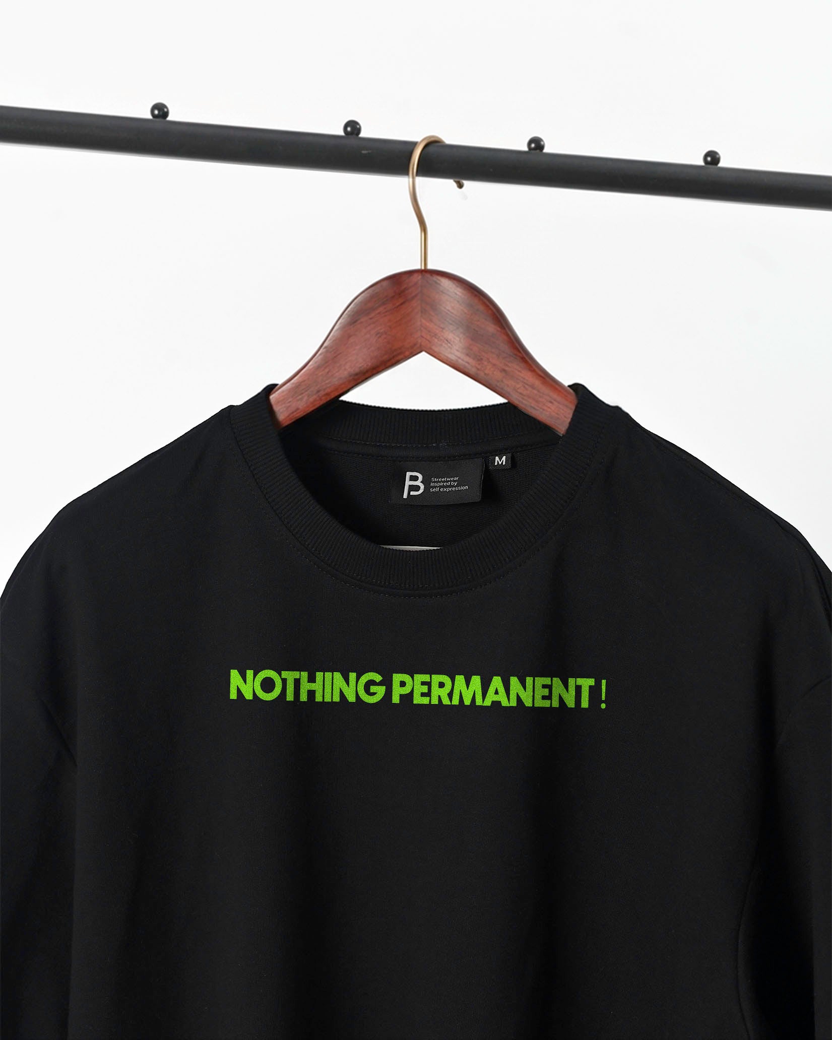 Nothing Permanent T-Shirt – Black