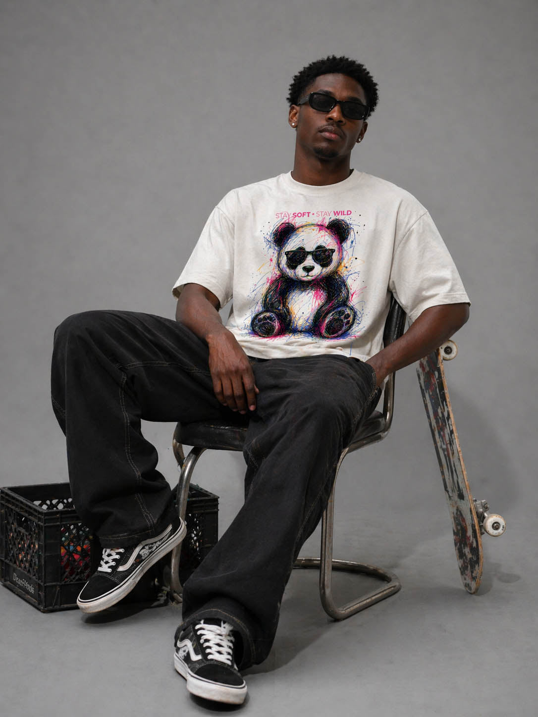 Stay Soft Stay Wild Panda T-Shirt