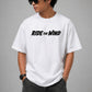 Title: Ride The Wind Relaxed Fit T-Shirt – White