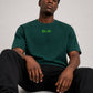BLIK “Attitude > Problems” Oversized T-Shirt – Deep Green