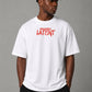Blik “Privately Latent” relaxed fit T-Shirt – White