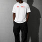 Blik “Latent” Relaxed Fit T-Shirt – White | 240 GSM Premium Cotton