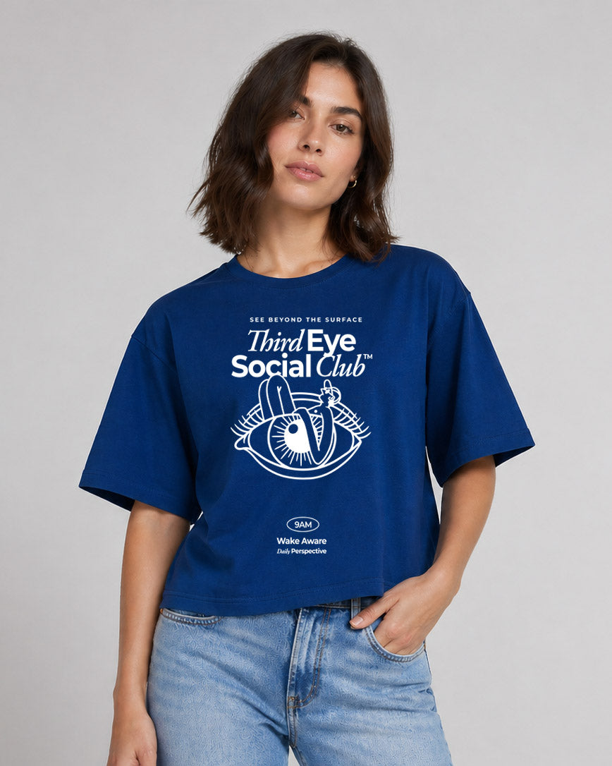 Third Eye Social Club™ Cropped Tee