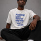 Nothing Lasts Forever Anyway relaxed fit 240 GSM T-Shirt – Off White