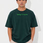 Control Is An Illusion – Forest Green Relaxed Fit T-shirt