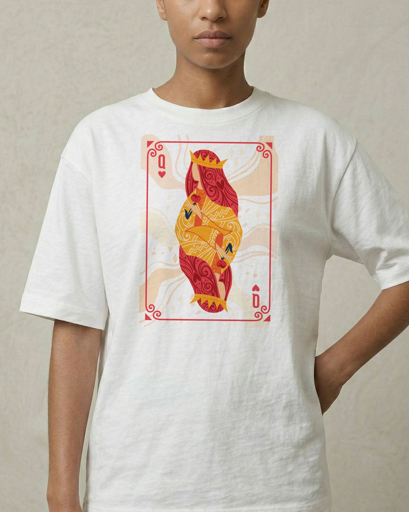 Queen Card Graphic Tee