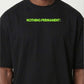 Nothing Permanent T-Shirt – Black