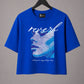 Reverb Boxy Crop Tee – Electric Blue