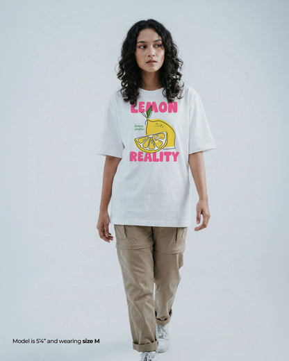 Lemon Reality Oversized T-Shirt