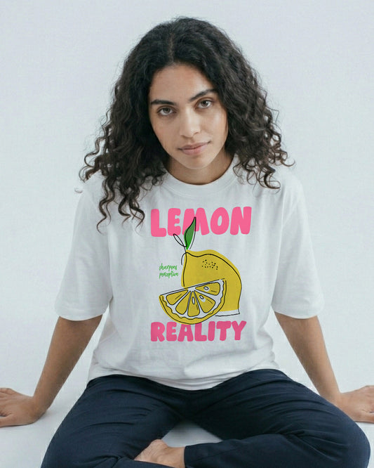 Lemon Reality Oversized T-Shirt