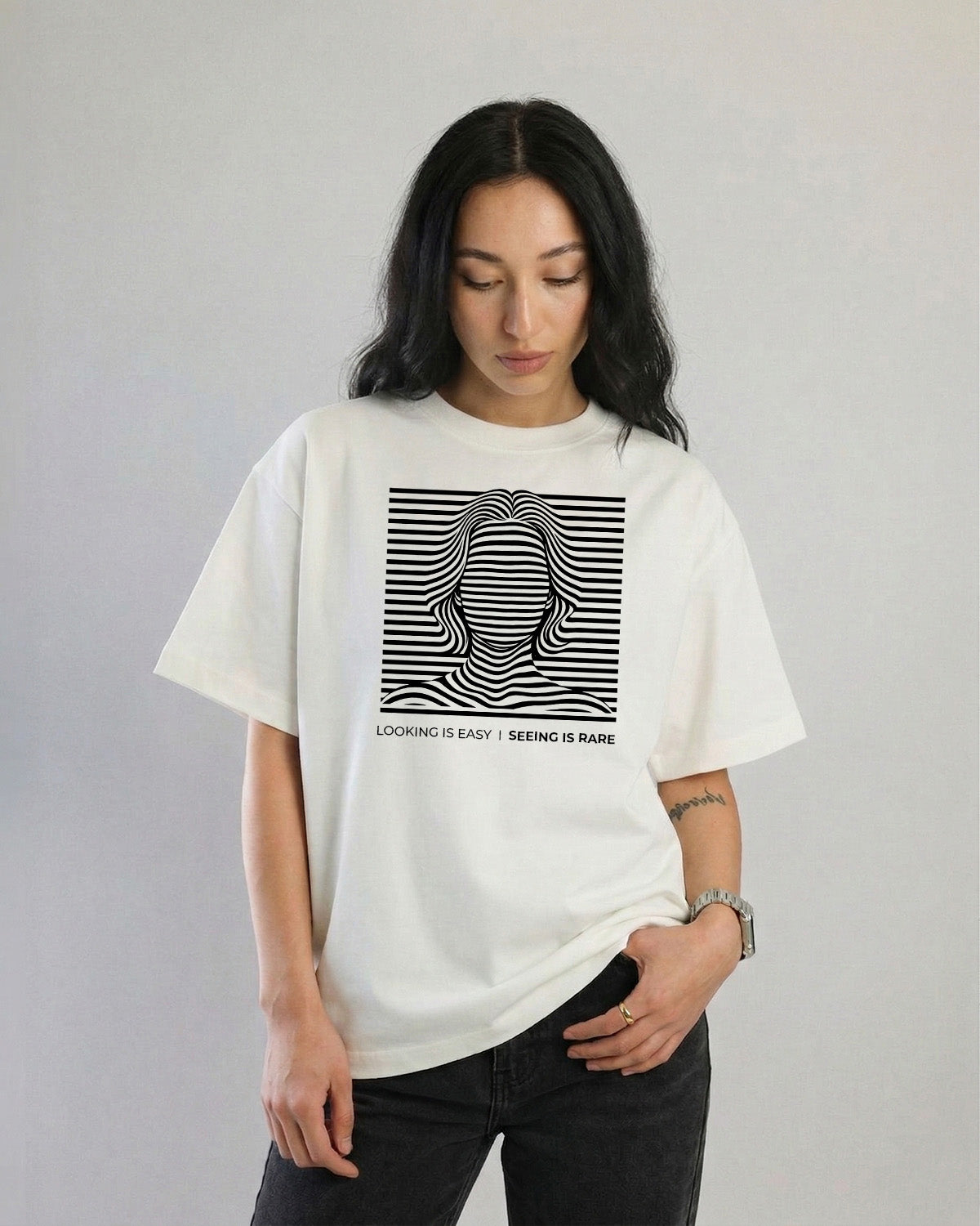 Seeing Is Rare Oversized T-Shirt