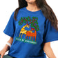 Hues of Madhubani T-shirt – Blue