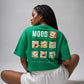 Mood of the Day Relaxed Fit T-Shirt – Green