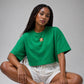 Mood of the Day Relaxed Fit T-Shirt – Green