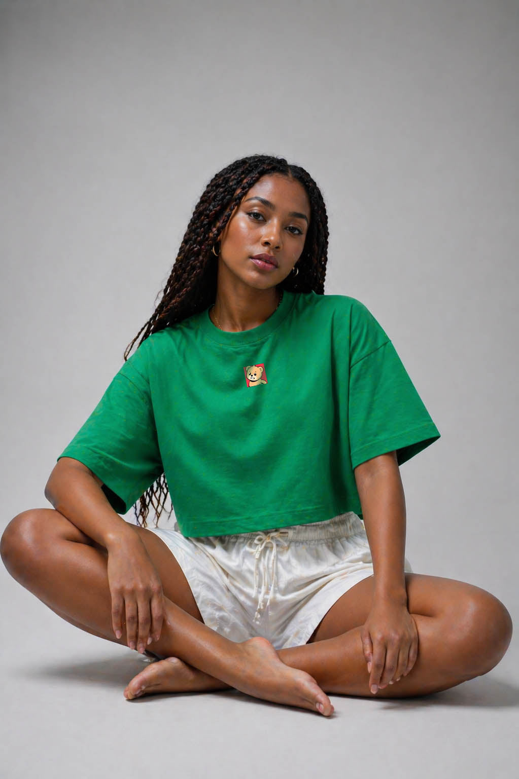 Mood of the Day Relaxed Fit T-Shirt – Green