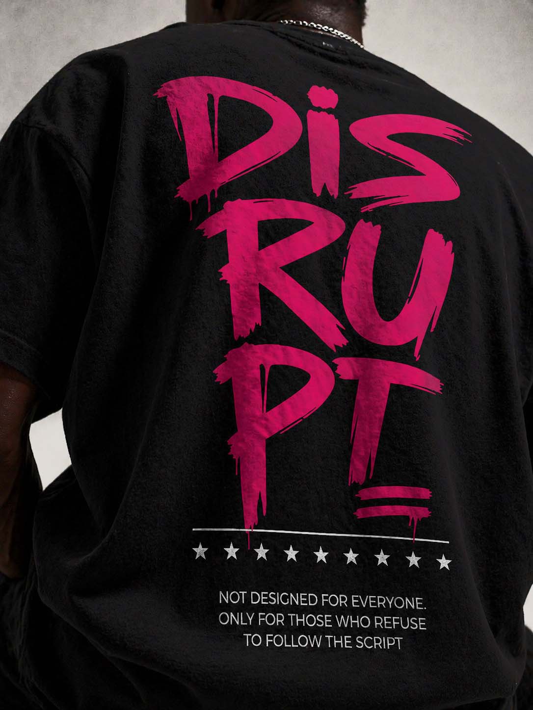 DISRUPT Relaxed Fit T-Shirt – 240 GSM Premium Cotton