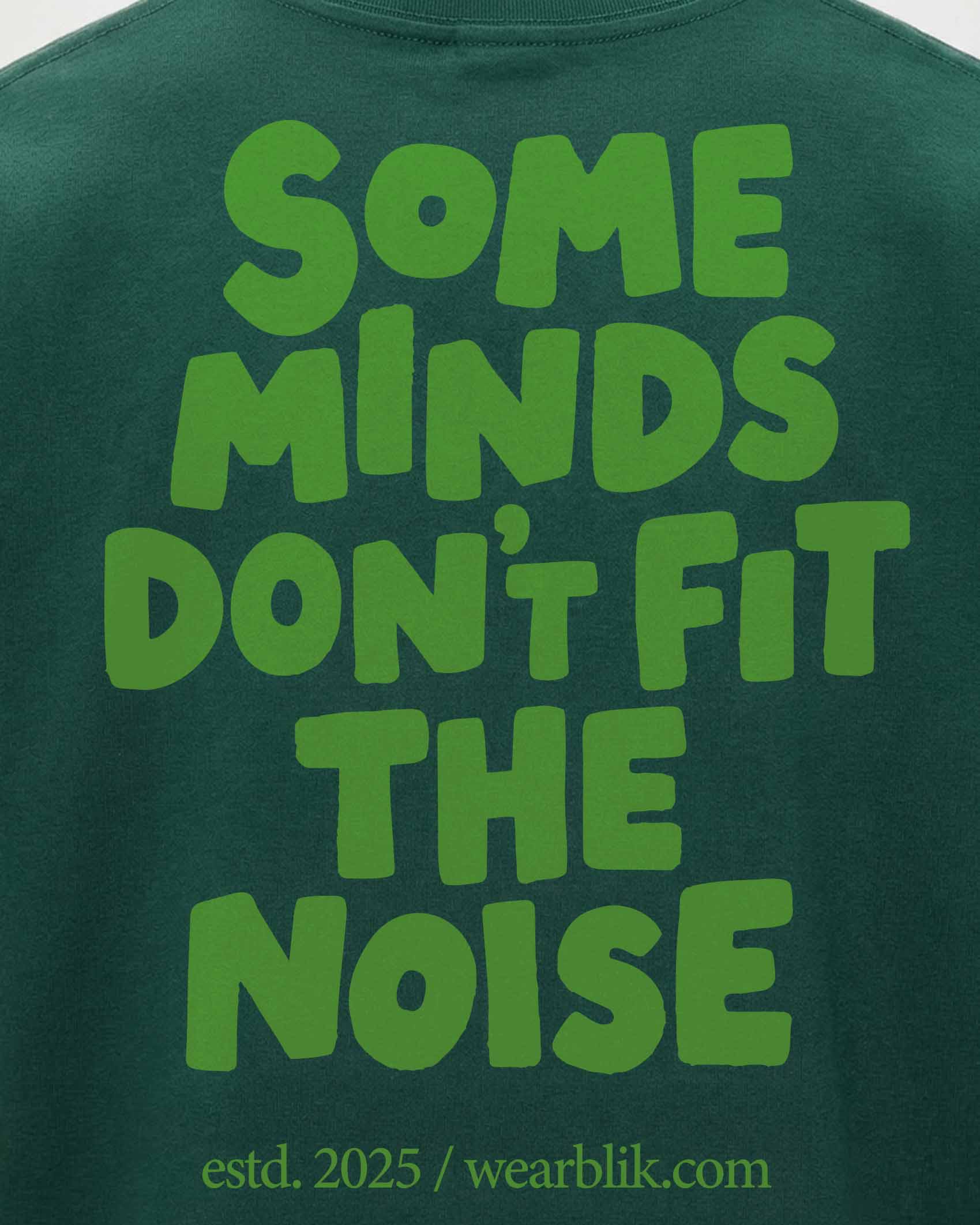 Some Minds Don’t Fit The Noise