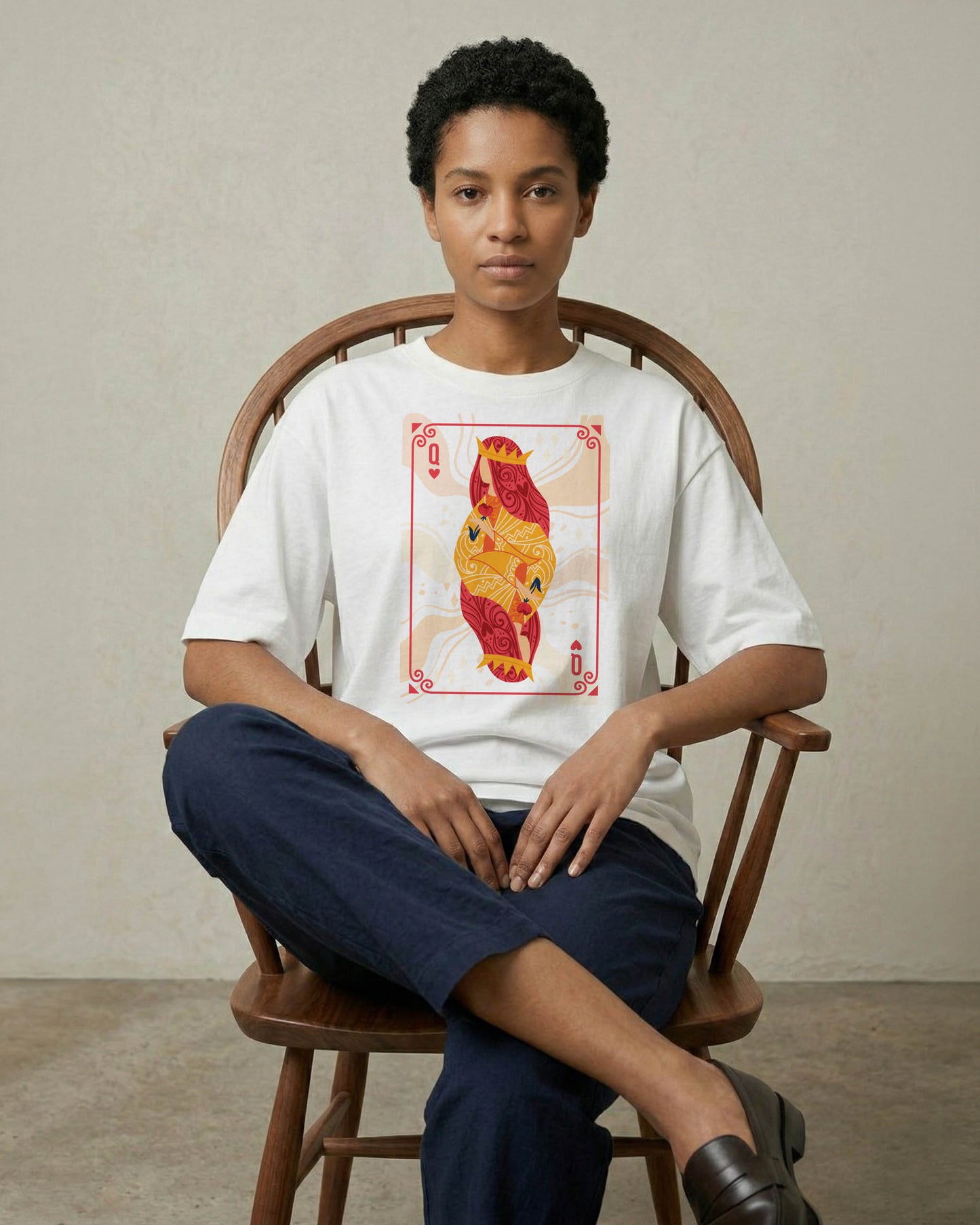 Queen Card Graphic Tee