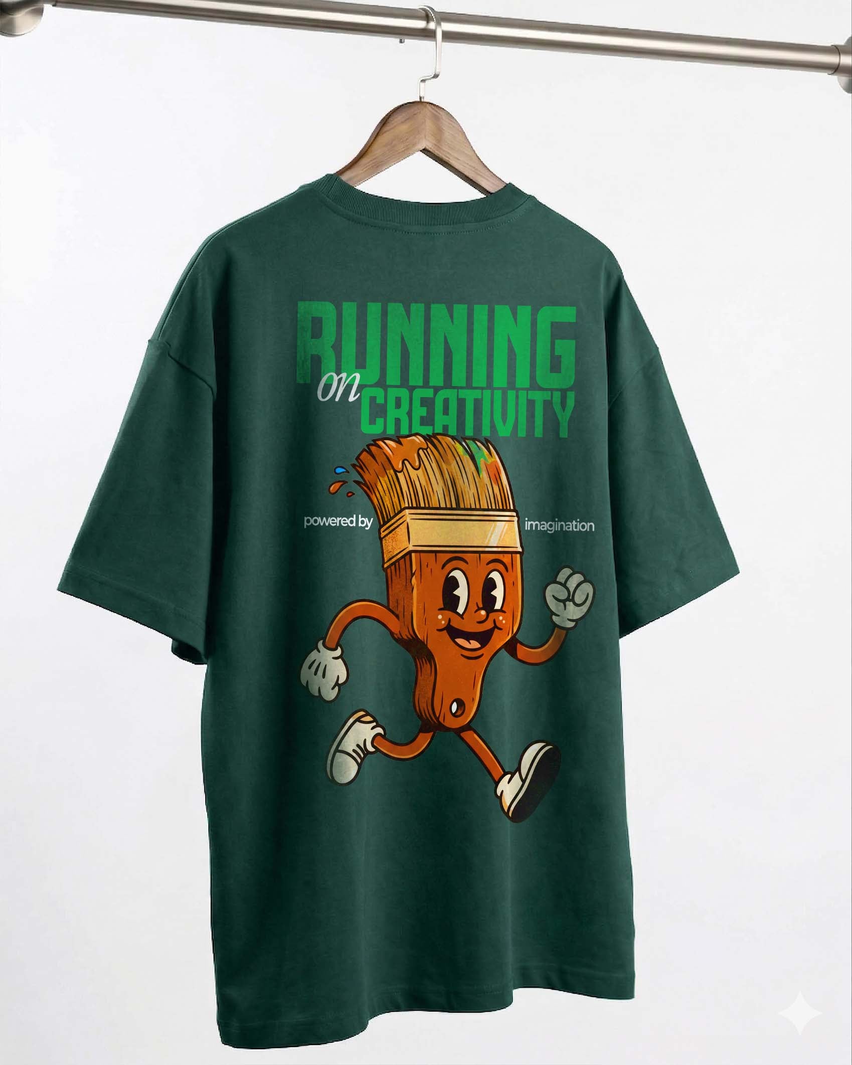 Running on Creativity Relaxed Fit T-Shirt