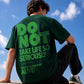 Nothing Permanent – Forest Green Relaxed Fit T-Shirt