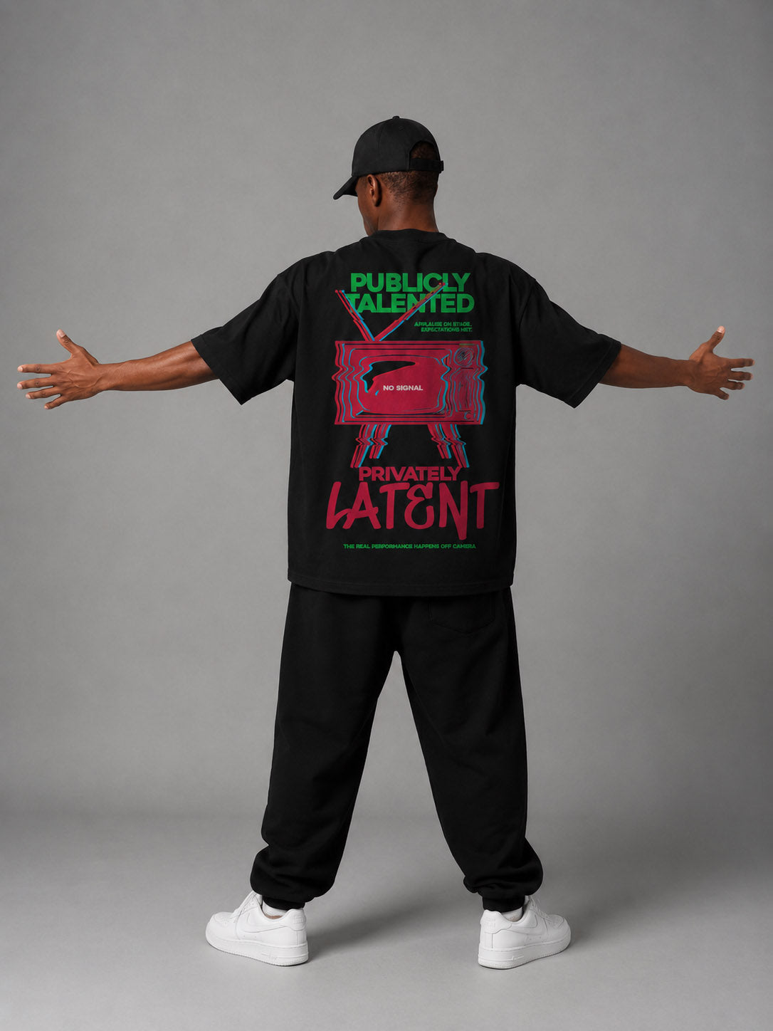 Latent Relaxed Fit T-Shirt – 240 GSM Oversized Tee